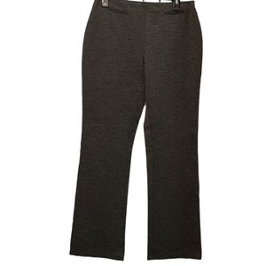 Cato Gray Ponte Pull on Pants sz Medium